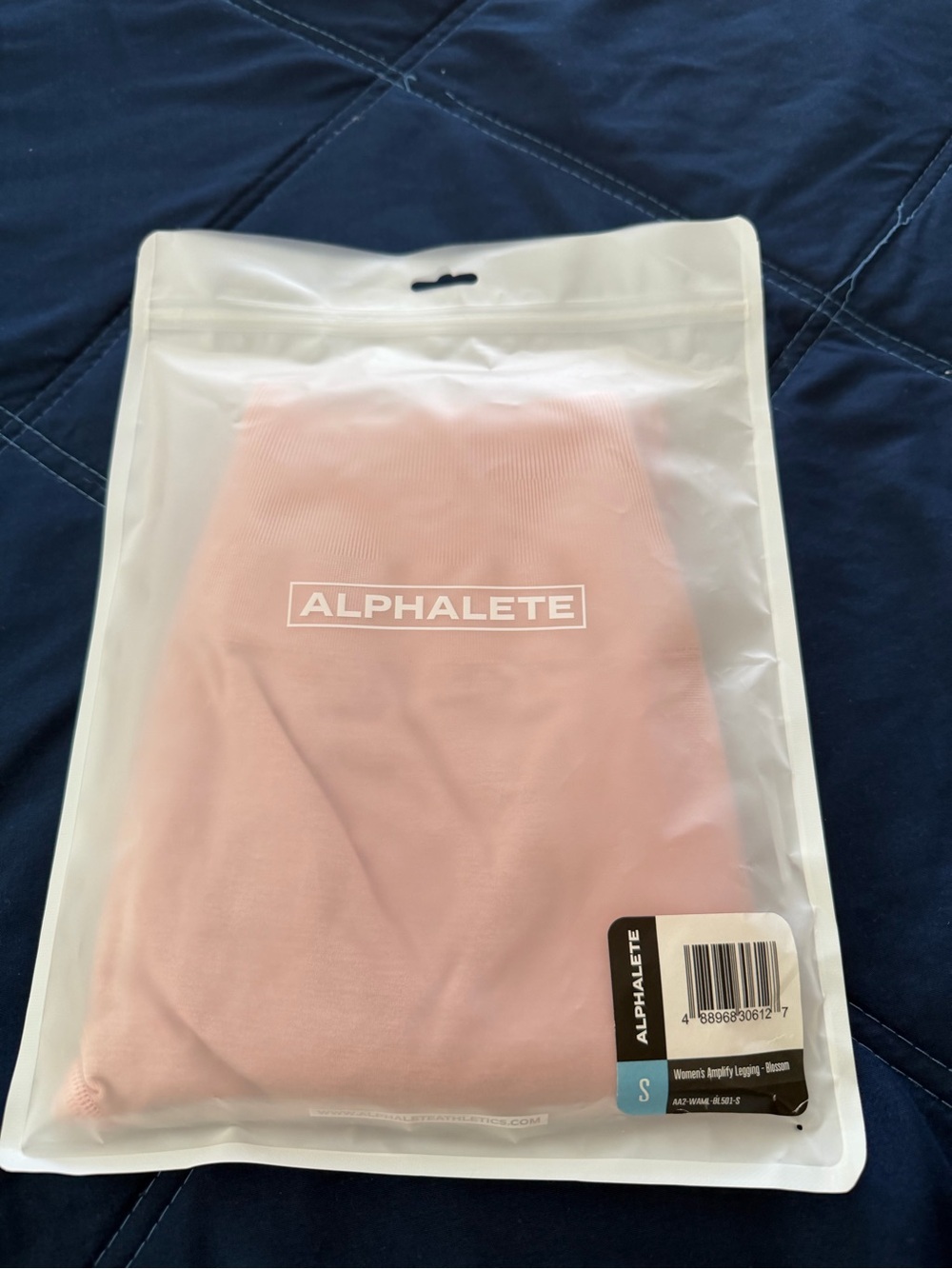 Alphalete amplify leggings size small blossom.